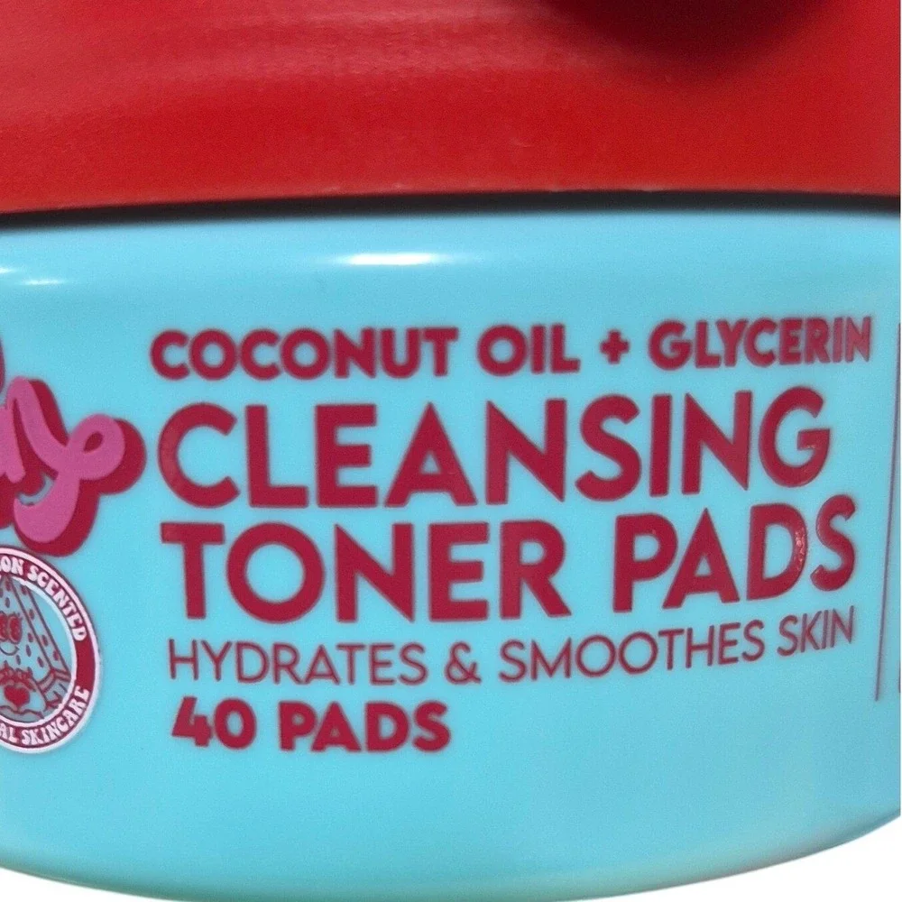 Sheer Melon Cleansing Toner Pads Coconut Oil‎ Glycerin 2 Pack 40 Pads Each New